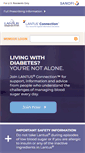 Mobile Screenshot of lantusconnection.com