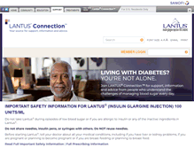 Tablet Screenshot of lantusconnection.com